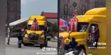Quinceañera se luce en las calles en el tráiler de su papá: "Pocas princesas se pueden dar esos lujos"