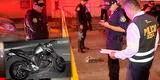 Cercado de Lima: presunto delincuente en moto muere abatido tras recibir un certero balazo de su víctima