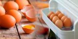 La importante razón para conservar los huevos en el refrigerador, a pesar que en los supermercados no están refrigerados