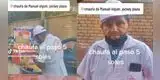 Señor ofrece chaufa al paso a 5 soles cerca al Jockey Plaza y capta la atención de los usuarios