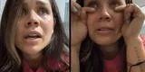 Andrea San Martín llora al despedirse de sus hijas por viaje a EE. UU para ver a Anuel AA: "Sú ultima loncherita"