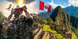 ¡En todo su esplendor! Machu Picchu se luce en póster y tráiler oficial de “Transformers 7”