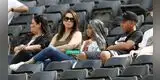 Melissa Klug e hijos de Jefferson Farfán fueron al Monumental y alentaron a Jesús Barco