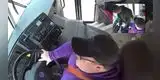 Niño salvó a todos: Tomó el control del bus escolar cuando la conductora se desmayó en el volante