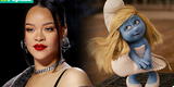 Rihanna será la voz de 'Pitufina' en la película de Los Pitufos 4: “Quise ser Papá Pitufo pero no funcionó”