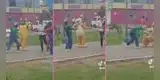 Luigi y Bowser son captados bailando caporales en plena calle y se vacilan: "En Perú nunca te aburres"