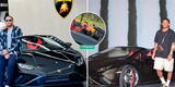 Jefferson Farfán pasea con lujoso Lamborghini, valorizado en millones de dólares, y tiene humilde gesto