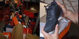 Huancayo: delincuentes roban más de 200 zapatillas, pero todas del pie derecho