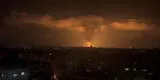 Se reportan explosiones en la ciudad de Gaza por parte de aviones israelíes
