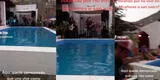 Captan lujosa casa con piscina y genera sensación en TikTok: "Dónde es para ir a pedir agua chamo"