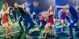 Jóvenes peruanos se roban el show con singulares pasos de baile en fiesta cajamarquina y es viral en TikTok