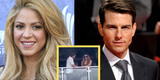 Shakira y Tom Cruise son captados juntos en el Gran Premio de Fórmula 1 de Miami y usuarios 'enloquecen'