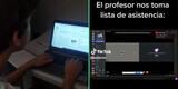 Estudiante de Cibertec olvida apagar su micrófono y deja en 'shock' al profesor en plena clase: “Jalado”