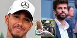 Gerard Piqué y Lewis Hamilton juntos: Reviven momentos que compartieron antes de paseo en yate con Shakira