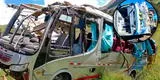 La Libertad: accidente de carretera deja 3 muertos y 31 heridos tras falla mecánica en bus