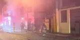 Incendio en Mesa Redonda: más de 40  sujetos son detenidos por intentar quemar edificio para evitar desalojo