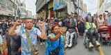 "Somos ambulantes, no somos delincuentes": comerciantes de la calle protestan para retornar a Mesa Redonda