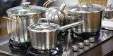 Tiktoker te enseña a preparar una solución casera para limpiar ollas de acero inoxidable