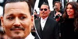 Johnny Depp se emocionó hasta las lágrimas en el Festival de Cannes tras ser ovacionado