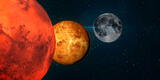 ¿Cómo afectará la conjunción de Venus, Marte y la Luna a cada signo del zodiaco?
