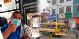 ¡Buen samaritano! Chofer entrega celular a joven que lo olvidó en transporte público en SJL