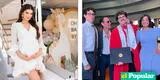 Nadia Ferreira celebra su baby shower en Miami y sin Marc Anthony: "Viajó por graduación de su otro hijo"