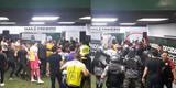 Brasil: jugadores de Universitario y Policía brasileña se enfrentaron tras partido ante Goiás y video revela cómo inició