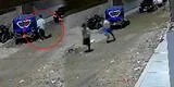 Chimbote: fuerte grito de vecina impidió que delincuentes robaran una moto