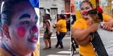 Se disfraza de 'payasa', baila en los semáforos y es extorsionada por policías: recibió emotiva sorpresa