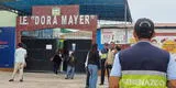 Callao: evacúan colegio Dora Mayer luego que estudiante amenazara con desatar balacera