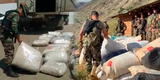 La Libertad: incautan 105 sacos de marihuana que tenían como destino llegar a Lima