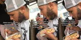 Captan a venezolano comiendo ceviche en una combi y causa la sorpresa de los usuarios: “Ya se cansaron de la arepa”