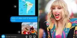Usuario escribe a Taylor Swift para que incluya a Perú en su gira mundial: "Te mando el mapa"