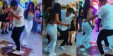 Peruano se emociona escuchando huayno y se enfrenta a joven en duelo de baile que es viral en TikTok
