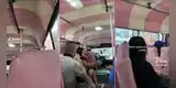 Joven peruano sube a la "Barbie combi" en Lima y en TikTok se vacilan: "Me acorde de Victoria's Secret"