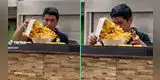 Joven compra ⅛ de pollo a la brasa en pollería y recibe 3 kilos de papa de papas fritas: "Potente"