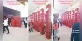Van a boda huancaína, regalan decenas de cajas de cerveza y es viral: “Cásense de manera inteligente”