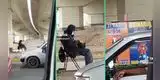 Peruano abre creativo urinario en plena avenida Tomás Valle y causa sensación en TikTok: “Acepta Yape y Plin”