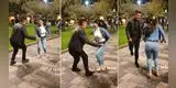 Peruano reta a joven a duelo de huayno y lo ‘destruyen’ con singular zapateo: “Baile quiere, baile tiene”