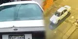 VES: PNP se encuentra en la búsqueda del chófer que lanzó a una mujer desde un auto y murió