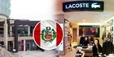 Marca Lacoste abre su primera tienda en Perú: Conoce la historia del nombre y entérate dónde está ubicada