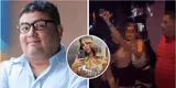 Alfredo Benavides es captado con grupo de chicas en discoteca: "No veas esto Gabriela"