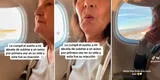 Anciana sube al avión por primera vez y esta es su reacción