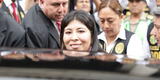 Betssy Chávez ingresó al penal de Mujeres de Chorrillos donde cumplirá prisión preventiva