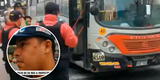 Pueblo Libre: conductor de bus golpea a inspector de la ATU con espejo de su unidad