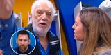 Coco Basile expulsa a reportera en vivo al estar en el vestuario de Messi y compañía: “No puedes estar acá”