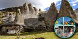 Conoce 'Aldea de los pitufos' en Perú, lugar que parece sacado de cuentos de hadas
