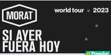 Morat anuncia nuevo tour mundial "Si ayer fuera hoy": ¿Vendrá a Perú? Esto es lo que se sabe