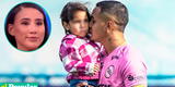 Jesús Barco pasea chocho a la hija de Samahara Lobatón en el partido del Sport Boys