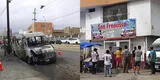 Incendian unidad de la empresa de transportes en Trujillo: propietarios serían víctimas de extorsión
